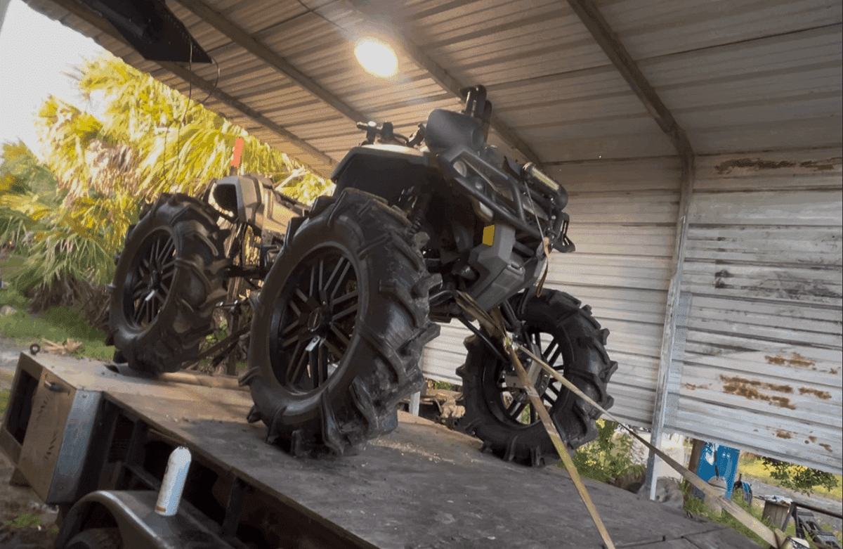 Professional dyno machine testing ATV performance - Blaizn Trails Performance dyno tuning services